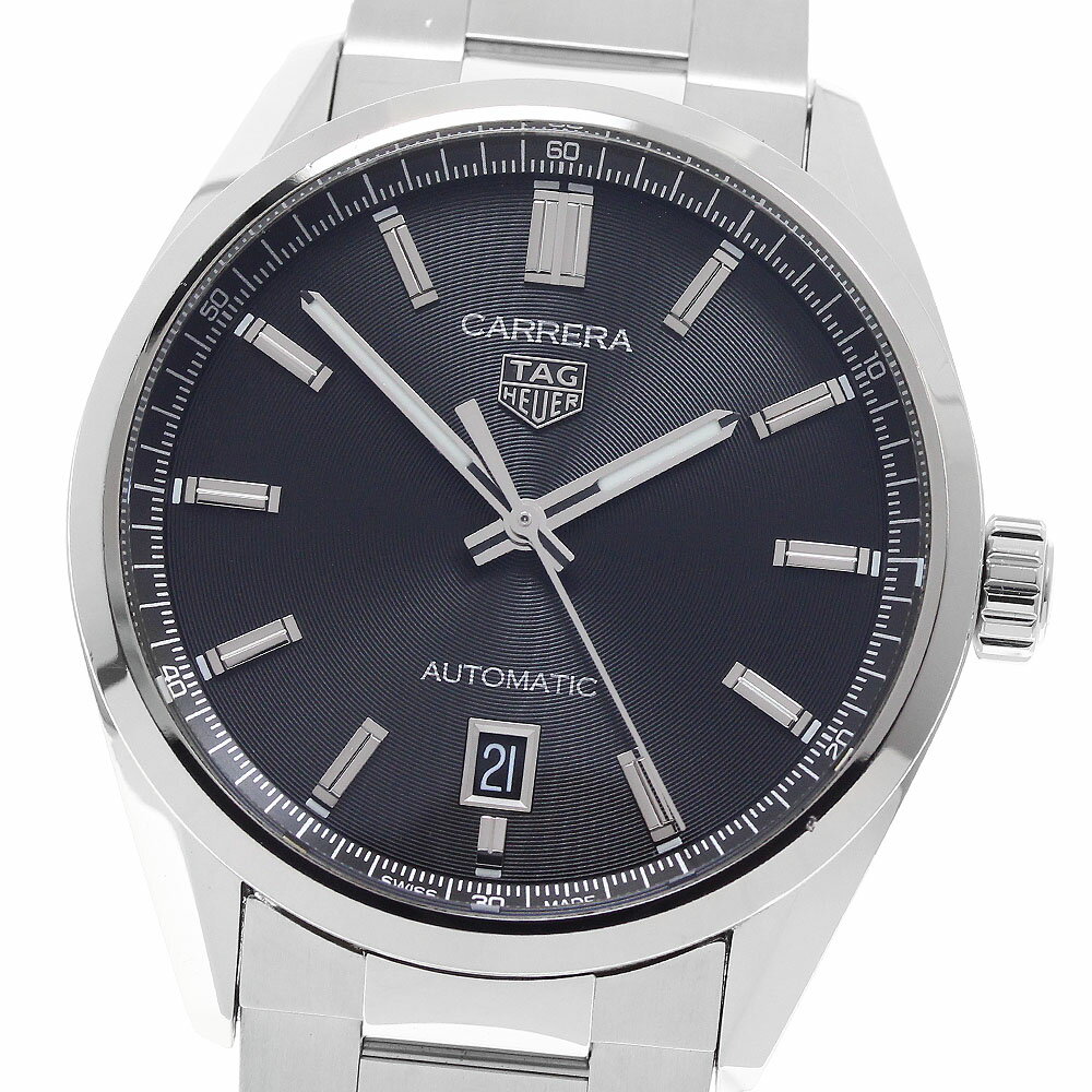 Rakuten - タグホイヤー TAG HEUER WBN2110 カレラ キャリバー5 デイト 自動巻き メンズ _956907【中古】