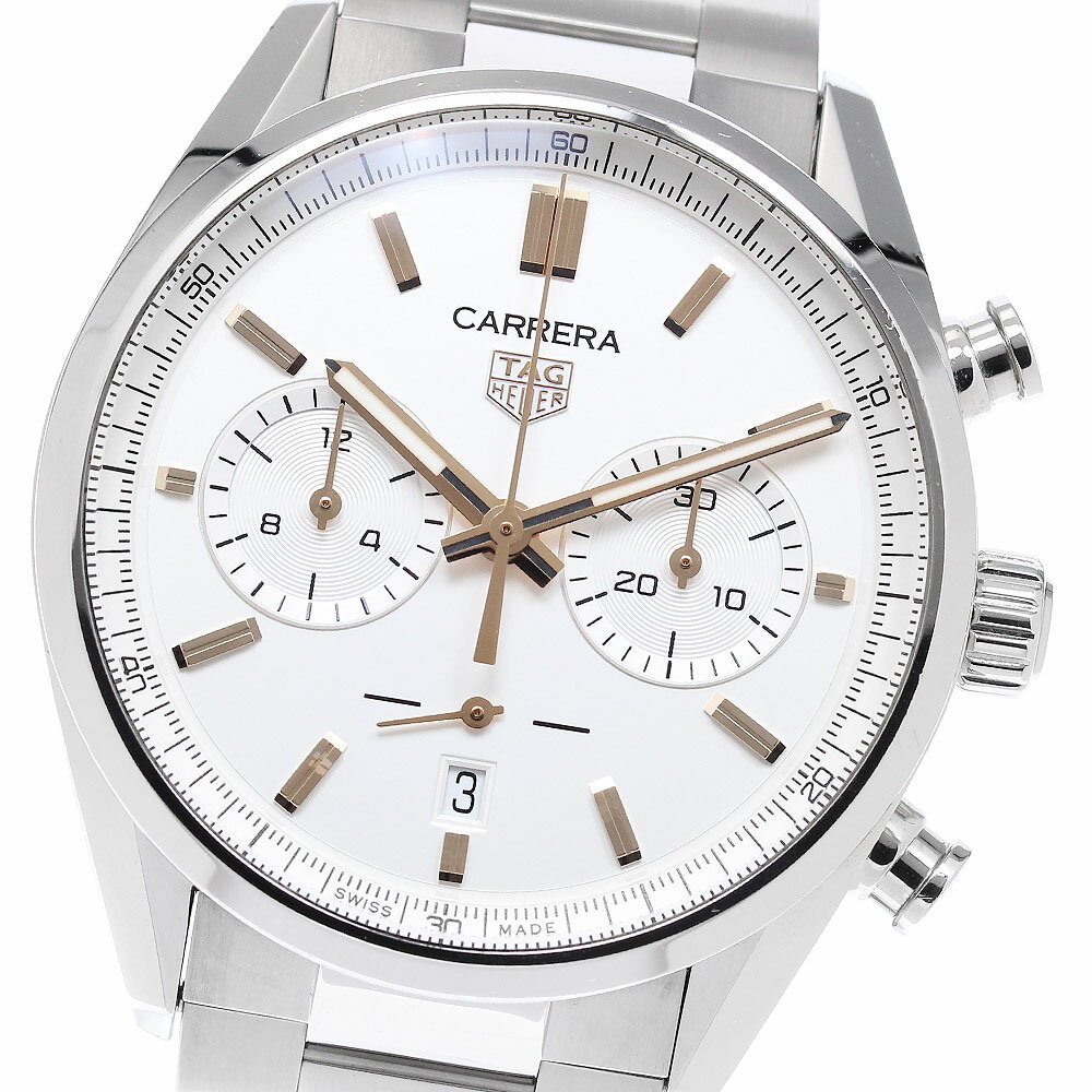 タグホイヤー TAG HEUER CBN2013 カレラ TH20-00 クロノグラフ 自動巻き メンズ 良品 _957542【中古】