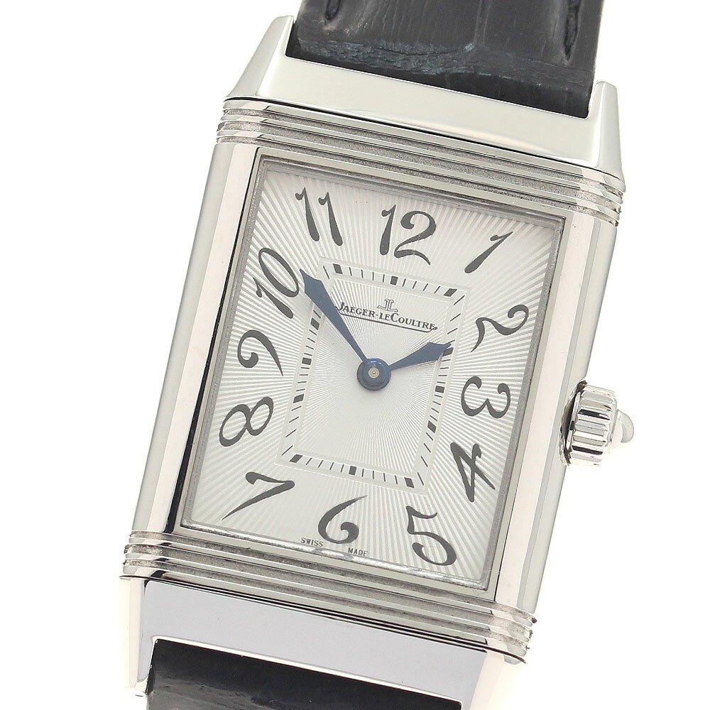ジャガー・ルクルト JAEGER-LECOULTRE 256.8.75/Q2568403 レベルソ デュエット クラシック 手巻き レディース 良品 保証書付き_957949【中古】