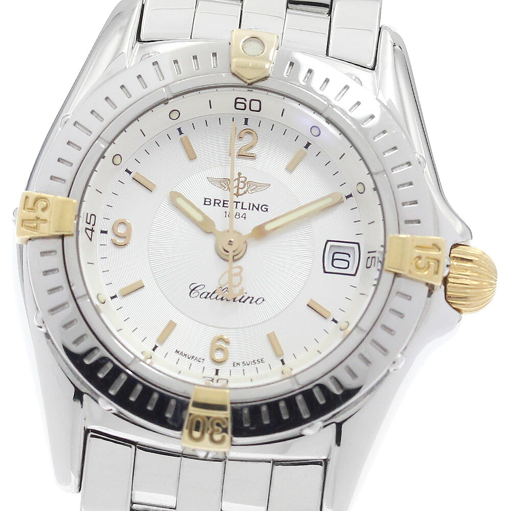 ブライトリング BREITLING B52045.1 カリスティーノ デイト クォーツ レディース _961207【中古】