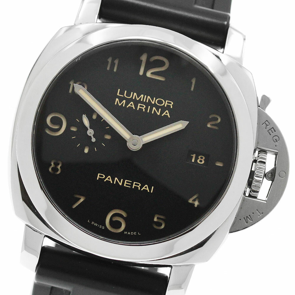 パネライ PANERAI PAM00359 ルミノール マリーナ デイト 自動巻き メンズ 保証書付き_962011【中古】