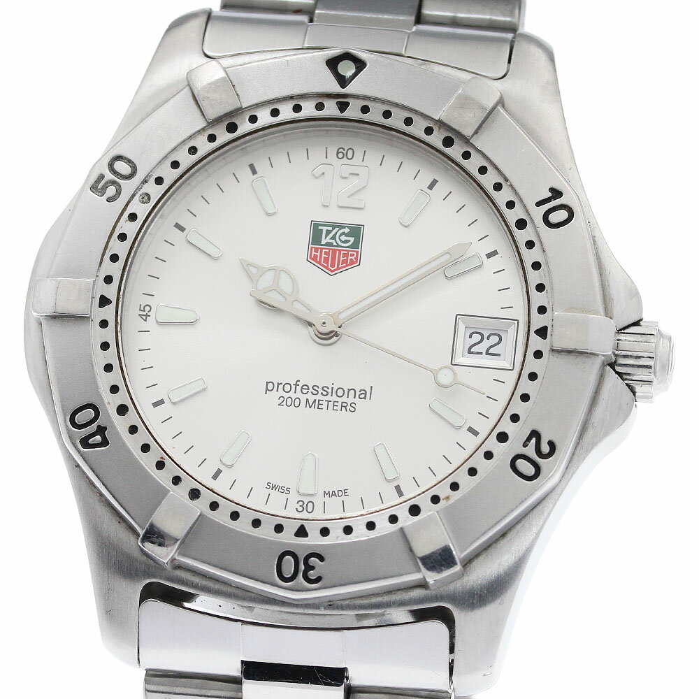 タグホイヤー TAG HEUER WK1112-0 プロフェッショナル200 デイト クォーツ メンズ _962565【中古】