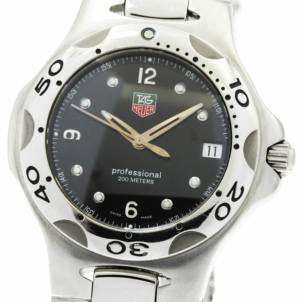 タグホイヤー TAG HEUER WL1112-0 キリウム デイト クォーツ メンズ _962589【中古】