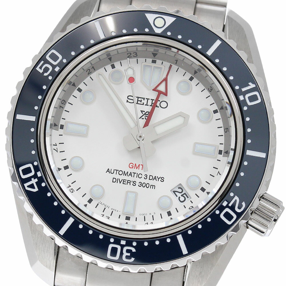 セイコー SEIKO SBEJ029/6R54-00P0 プロスペックス ダイバースキューバ ダイバーズ 1968 ヘリテージ GMT 自動巻き メンズ 美品 _964253【中古】