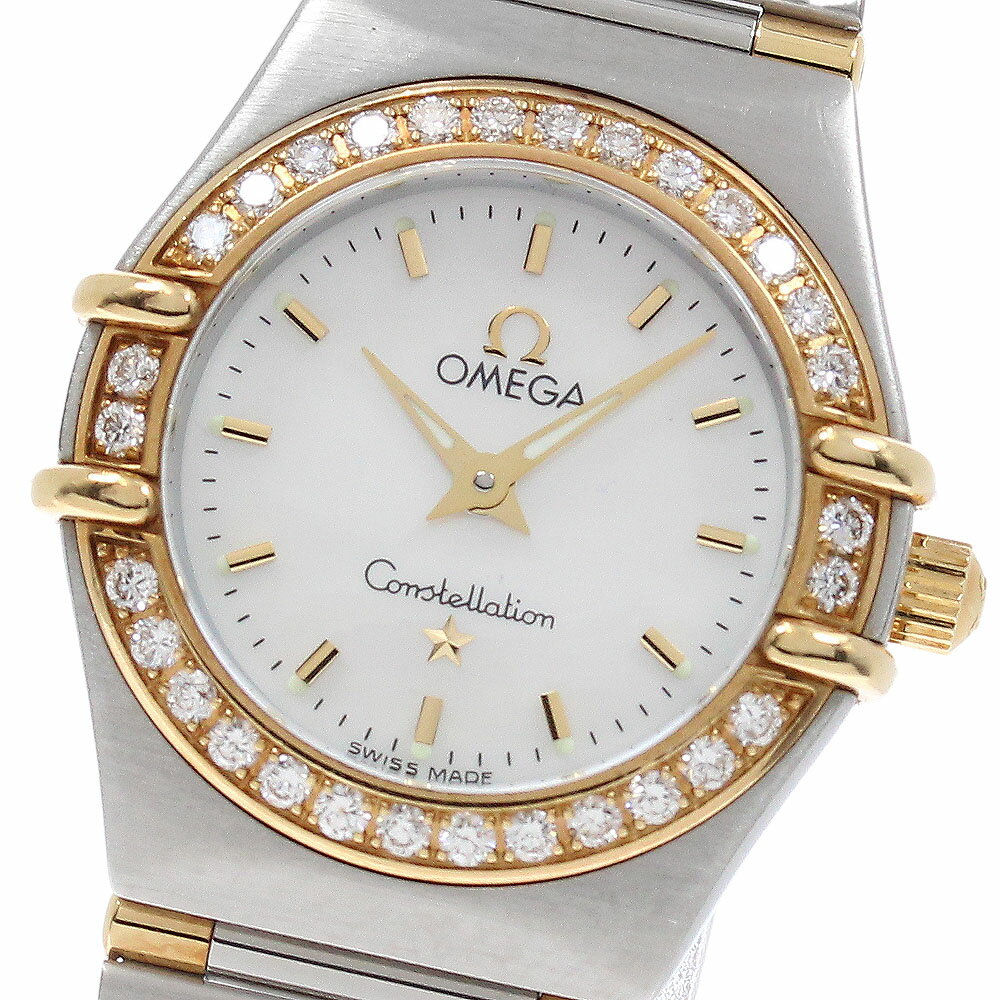 Rakuten - オメガ OMEGA 1367.70 コンステレーション ミニ ダイヤベゼル クォーツ レディース _933601【中古】