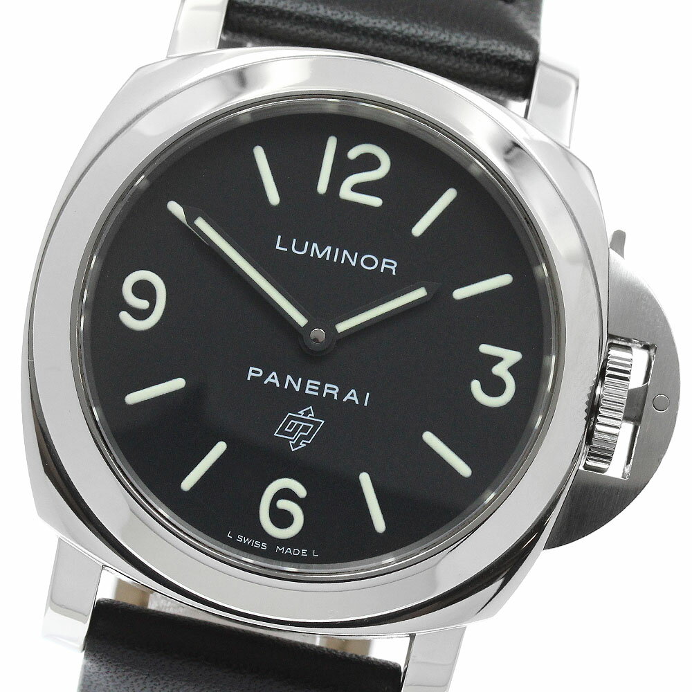 Rakuten - パネライ PANERAI PAM00000 ルミノール ベース ロゴ 手巻き メンズ 箱・保証書付き_955072【中古】
