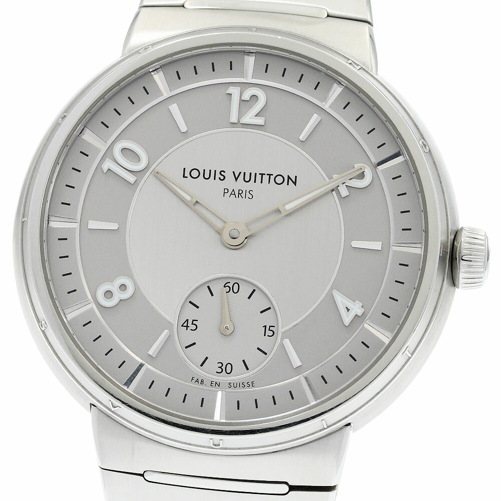 ルイ・ヴィトン LOUIS VUITTON W1ST1 タンブール キャリバーLFT023 自動巻き メンズ 内箱・保証書付き_961903【中古】