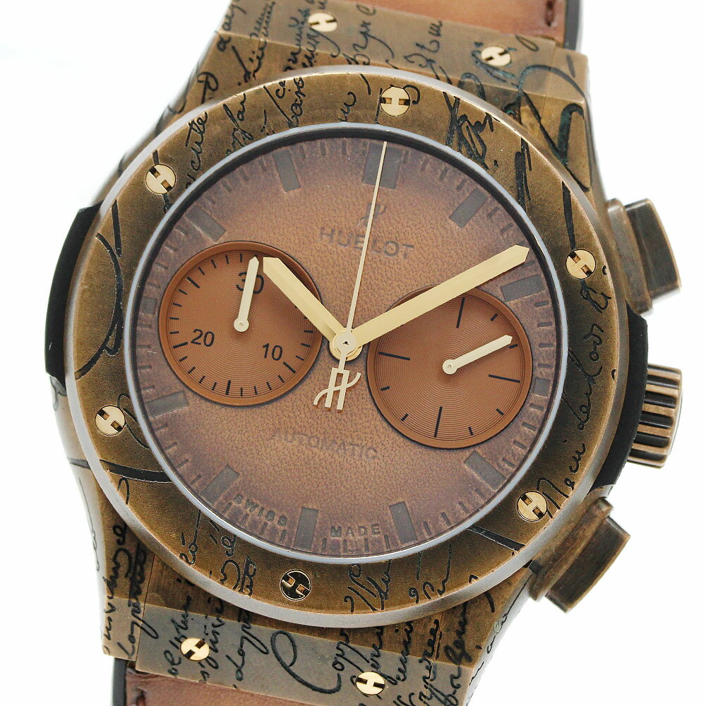 Rakuten - ウブロ HUBLOT 521.BZ.051G.VR.BER19 クラシックフュージョン ベルルッティ コールドゴールド 自動巻き メンズ 保証書付き_962199【中古】