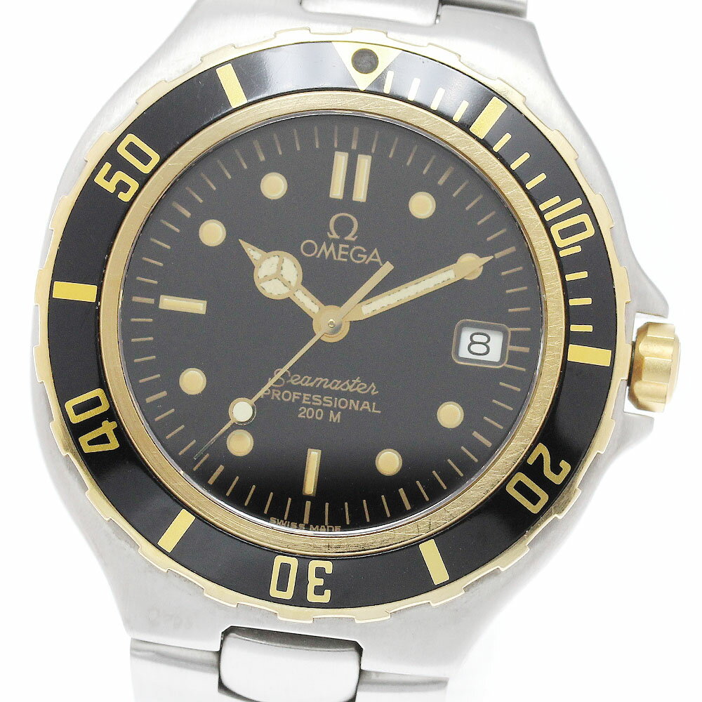 Rakuten - ベルト訳あり オメガ OMEGA シーマスター200 デイト クォーツ メンズ _962730【中古】