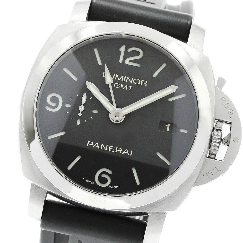 パネライ PANERAI PAM00320 ルミノール 1950 3デイズ GMT 自動巻き メンズ 箱付き_963128【中古】