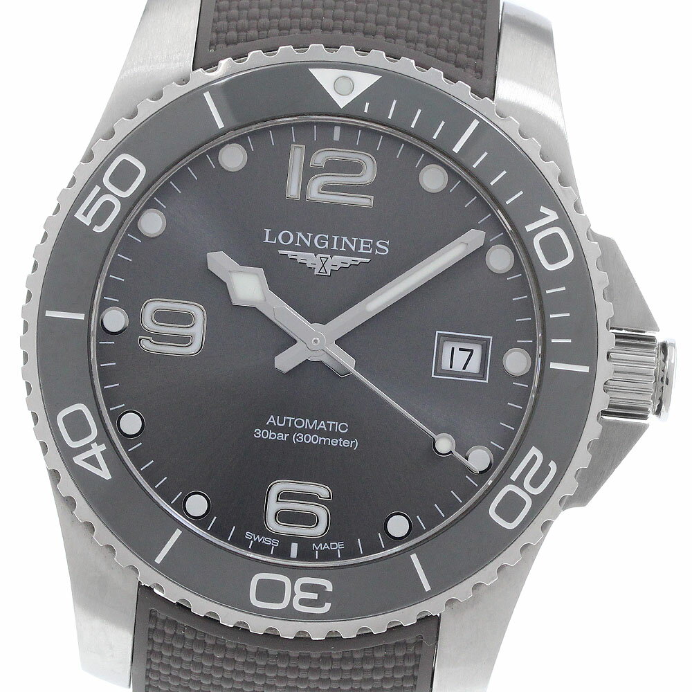 ロンジン LONGINES L3.781.4 ハイドロコンクエスト デイト 自動巻き メンズ 良品 _965003【中古】