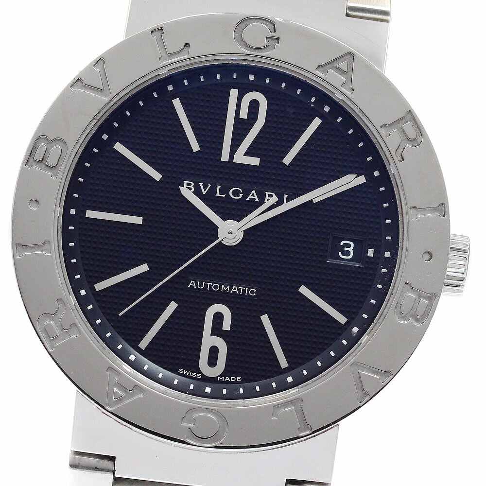 ブルガリ BVLGARI BB38SS ブルガリブルガリ デイト 自動巻き メンズ 保証書付き_952324【中古】