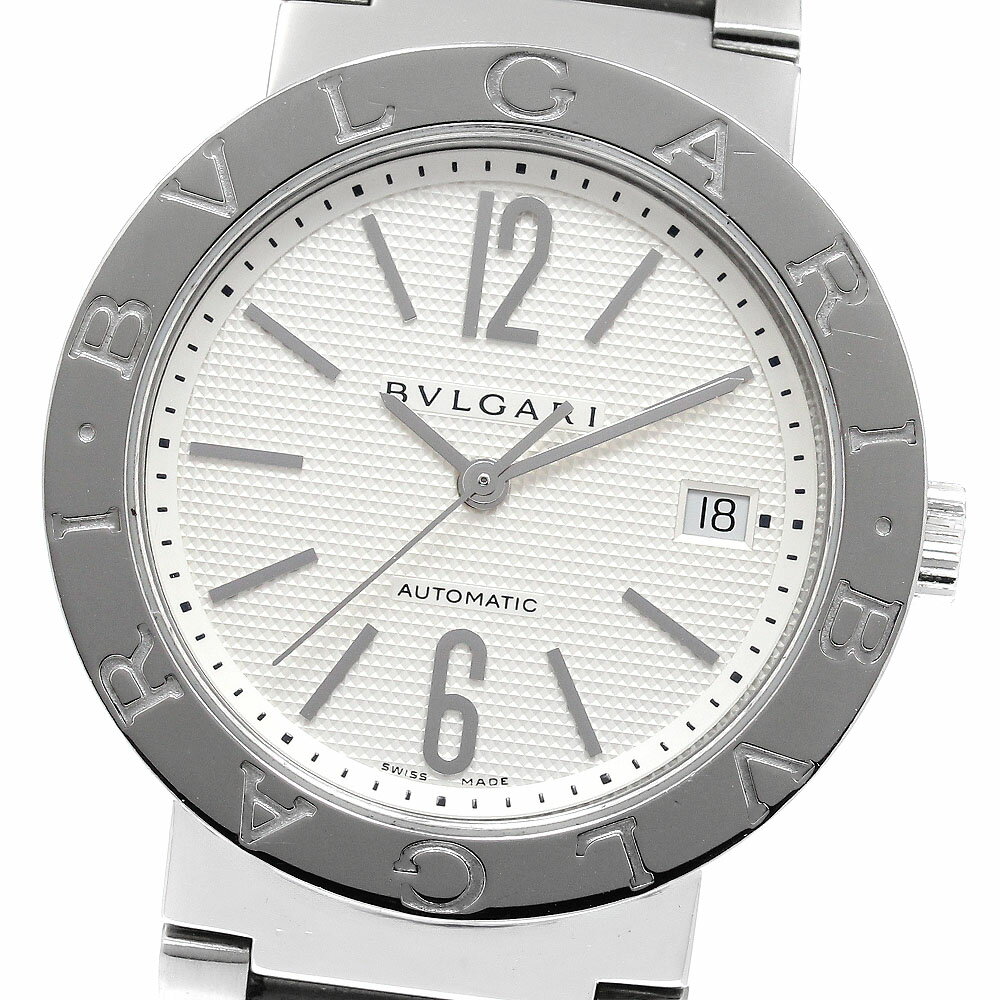 ブルガリ BVLGARI BB38SS ブルガリブルガリ デイト 自動巻き メンズ _960520【中古】