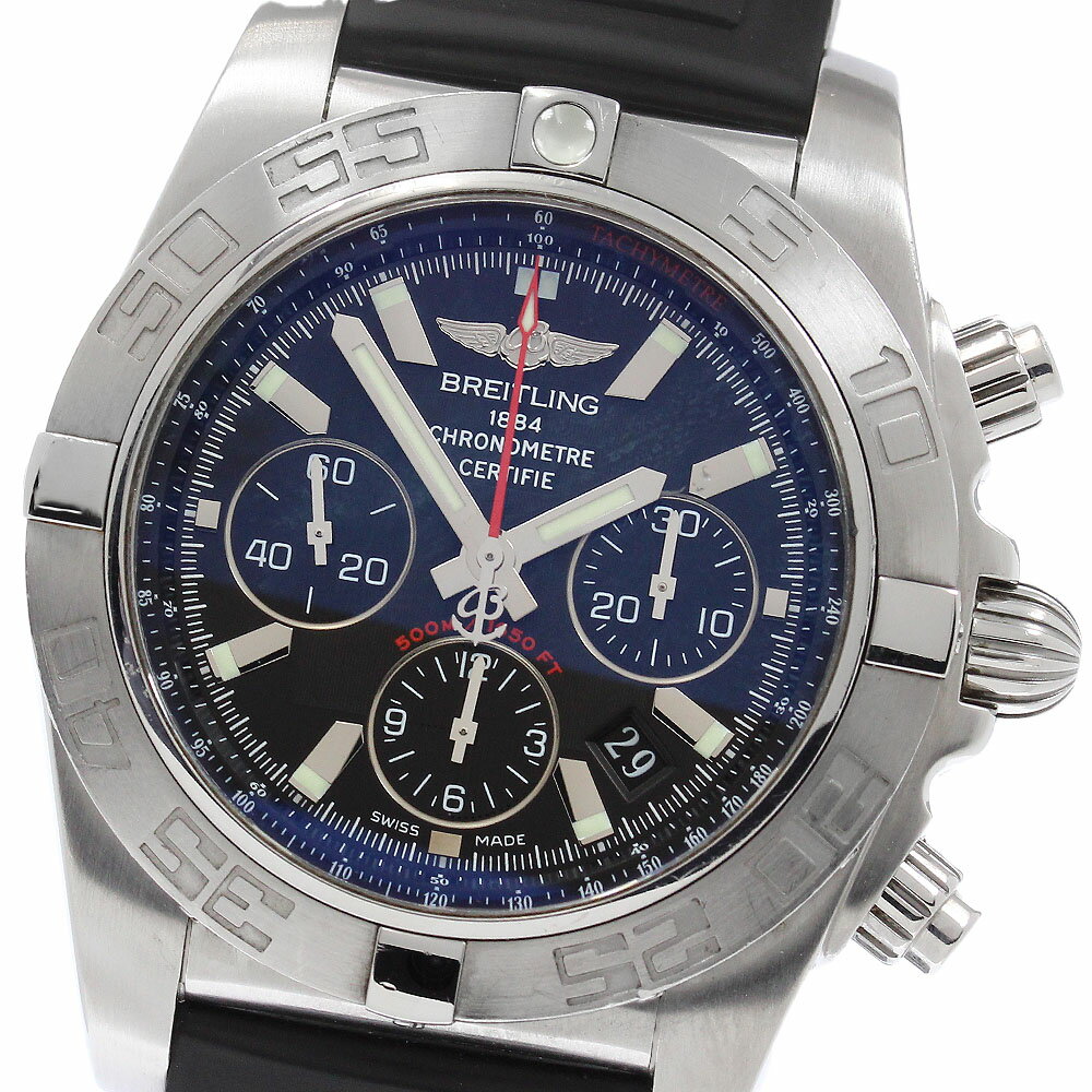 ブライトリング BREITLING AB0110 クロノマット 44 クロノグラフ 自動巻き メンズ 保証書付き_961431【中古】