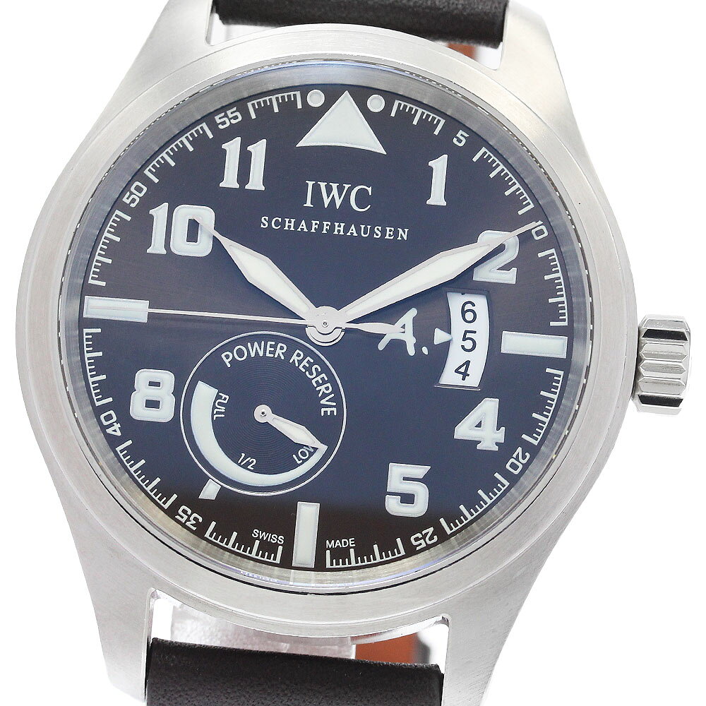 IWC SCHAFFHAUSEN IW320104 パイロットウォッチ アントワーヌ ド サンテグジュペリ 限定1178本 自動巻き メンズ 保証書付き_962516【中古】
