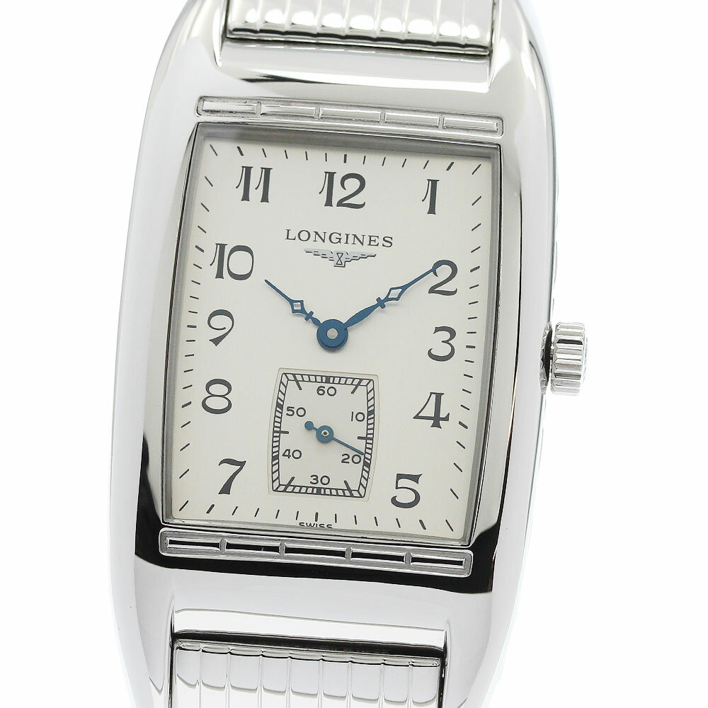 ロンジン LONGINES L2.694.4 ベッレアルティ スモールセコンド クォーツ メンズ 美品 保証書付き_962954【中古】