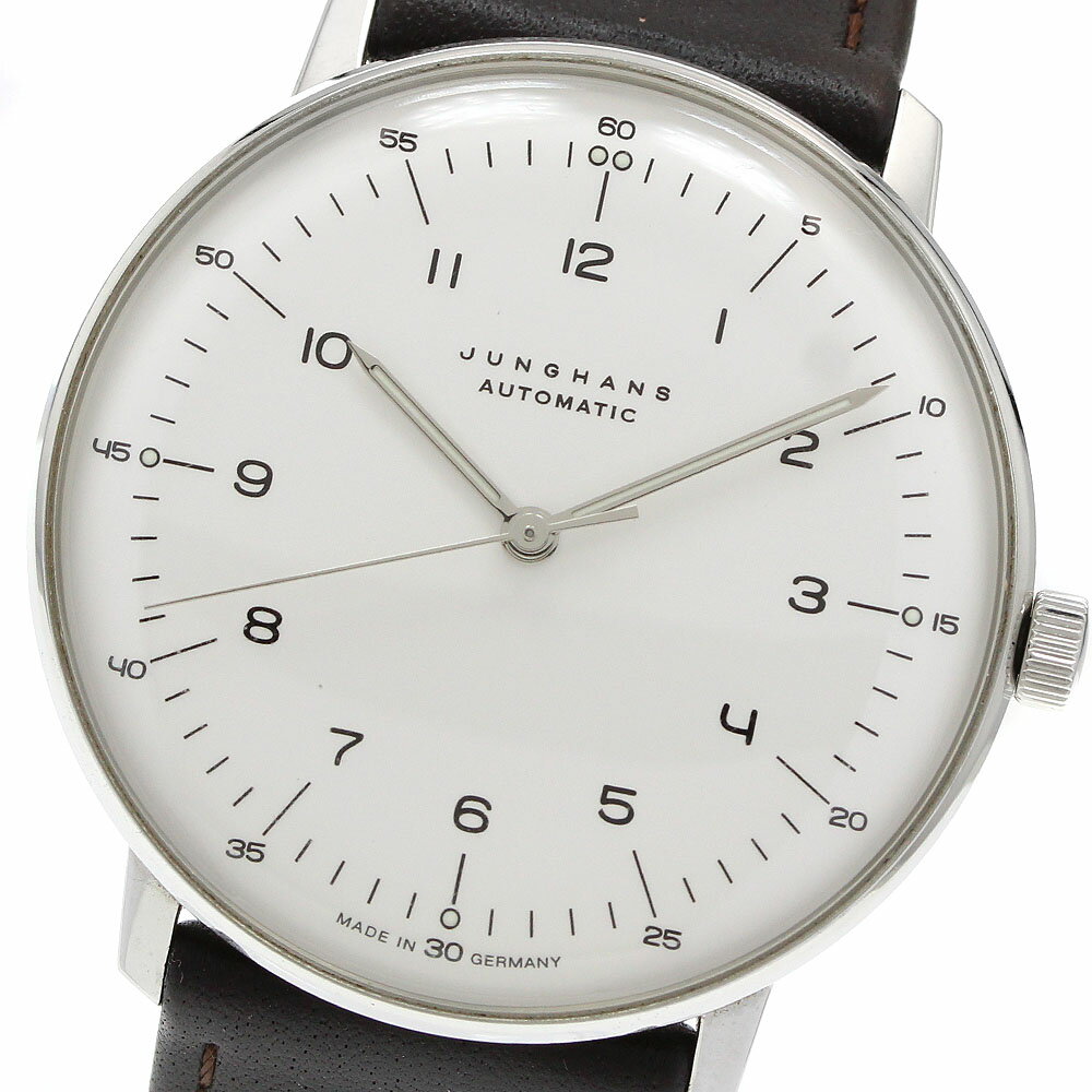 Rakuten - ユンハンス JUNGHANS 027/3500.04 マックスビル 自動巻き メンズ _962966【中古】