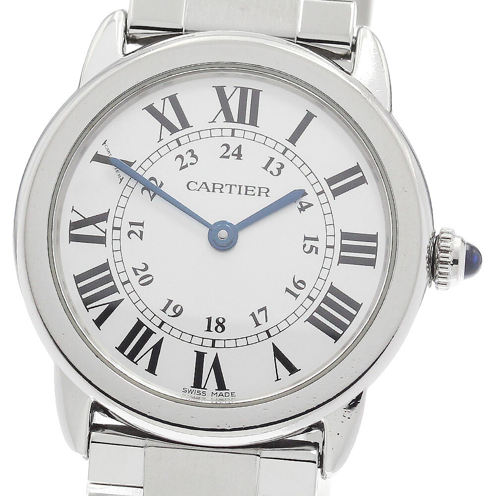カルティエ CARTIER W6701004 ロンドソロSM クォーツ レディース _957877【 ...