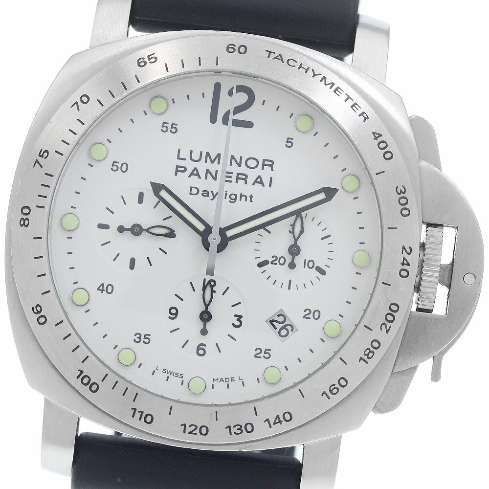 パネライ PANERAI PAM00251 ルミノール クロノ デイライト デイト 自動巻き メンズ 保証書付き_958874【中古】