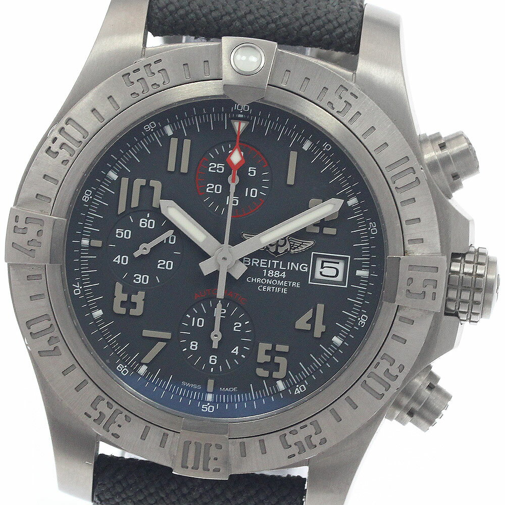 ブライトリング BREITLING E13383 アベンジャー バンディッド クロノグラフ 自動巻き メンズ 保証書付き_965581【中古】