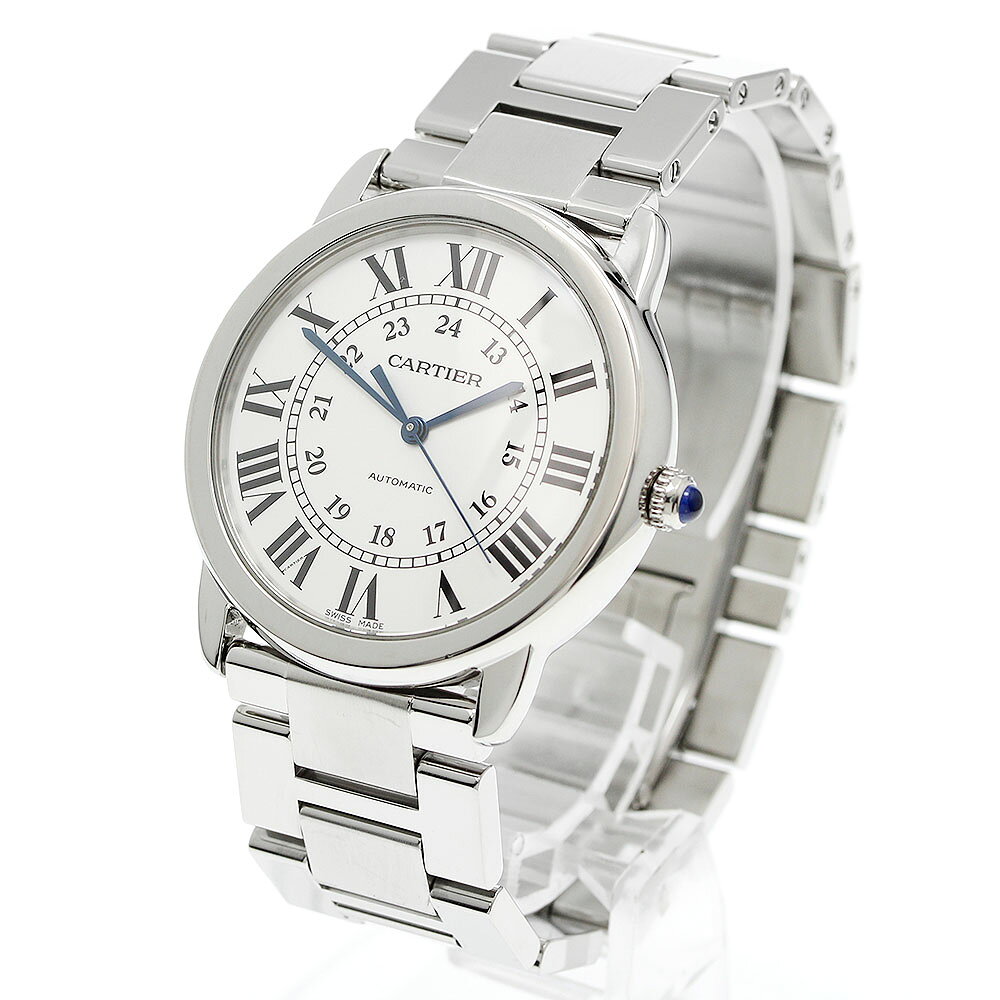 カルティエ CARTIER WSRN0012 ロンドソロ 自動巻き メンズ 良品 保証書付き_957888 中古 closer01-10267126 CLOSER サンプル画像3