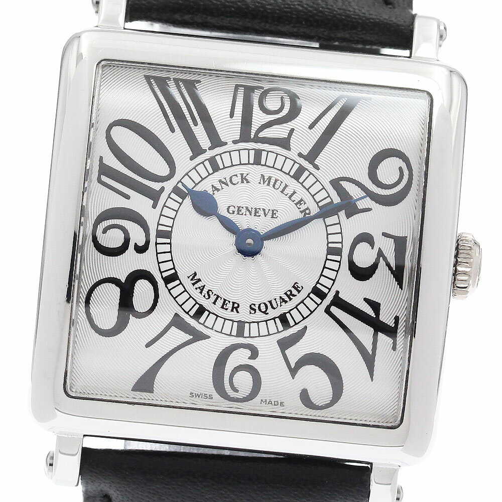 Rakuten - フランクミュラー FRANCK MULLER 6002MQZV マスタースクエア クォーツ ボーイズ _963318【中古】