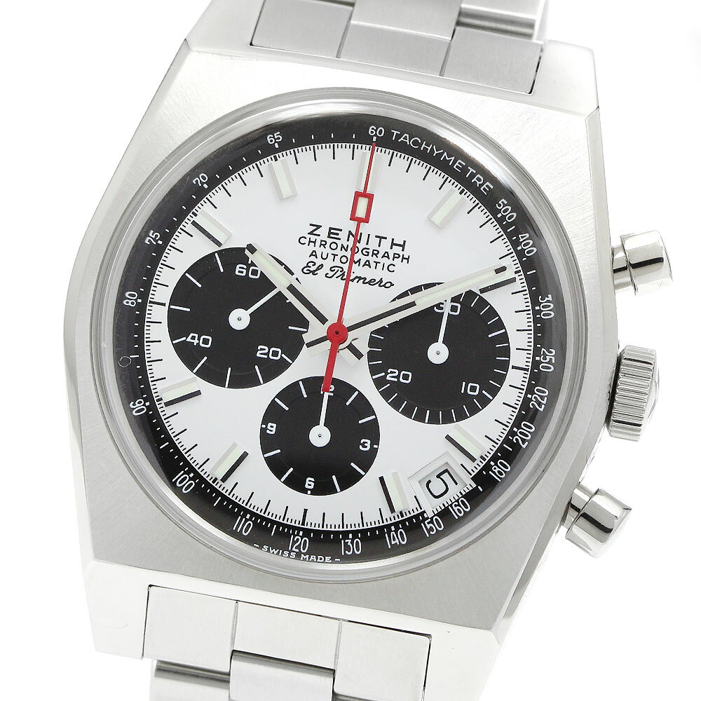 ゼニス ZENITH 03.A384.400/21.C815 リバイバル エルプリメロ 50周年記念 クロノグラフ 自動巻き メンズ 美品 箱・保証書付き_965163【中古】