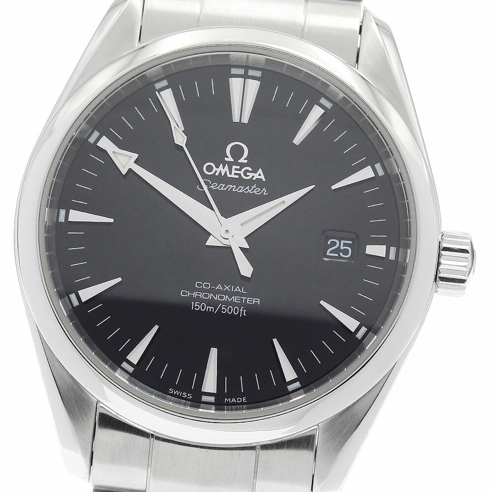 Rakuten - オメガ OMEGA 2503.50 シーマスター アクアテラ コーアクシャル デイト 自動巻き メンズ 美品 _906358【中古】