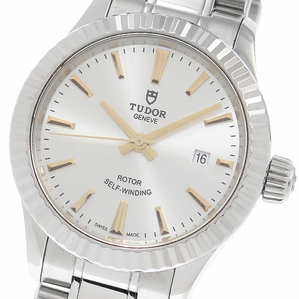 チュードル TUDOR 12110 スタイル デイト 自動巻き レディース 良品 保証書付き_955687【中古】