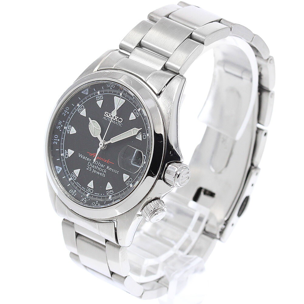 訳あり セイコー SEIKO 4S15-6000 SCVF005 アルピニスト デイト 自動巻き メンズ _961229 中古 closer01-10267276 CLOSER サンプル画像2