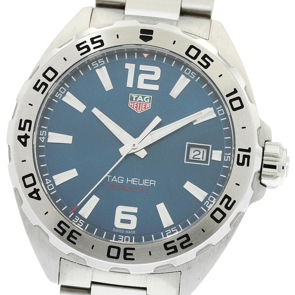 タグホイヤー TAG HEUER WAZ1118.BA0875 フォーミュラー1 デイト クォーツ メンズ 美品 箱・保証書付き_961894【中古】