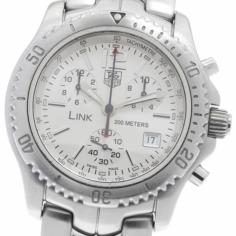 タグホイヤー TAG HEUER CT1116.BA0550 リンク クロノグラフ クォーツ メンズ _962556【中古】