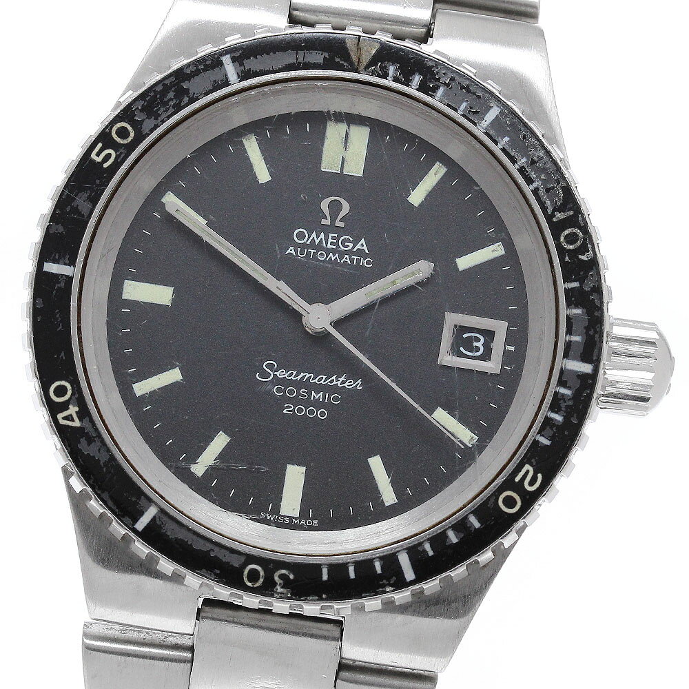 オメガ OMEGA シーマスターコスミック2000 デイト 自動巻き メンズ _962618【中古】