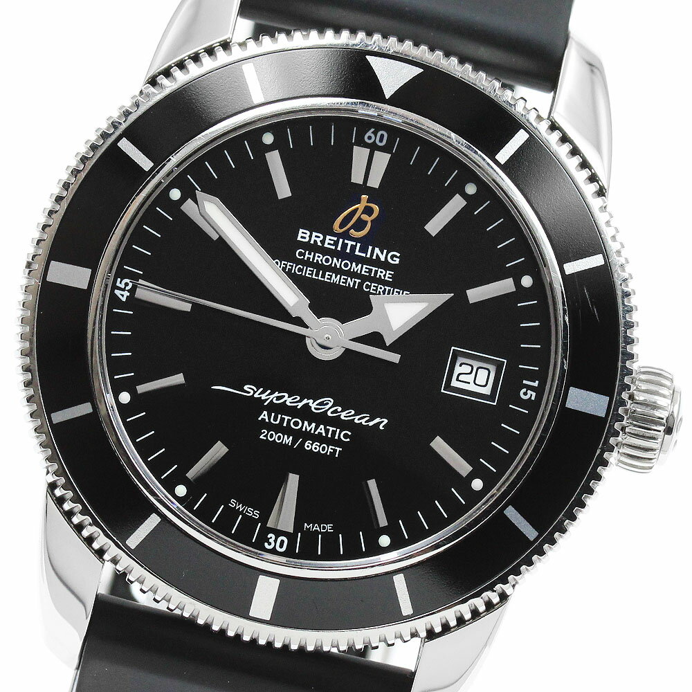 ブライトリング BREITLING A17321 スーパーオーシャン ヘリテージ42 デイト 自動巻き メンズ _964995【中古】