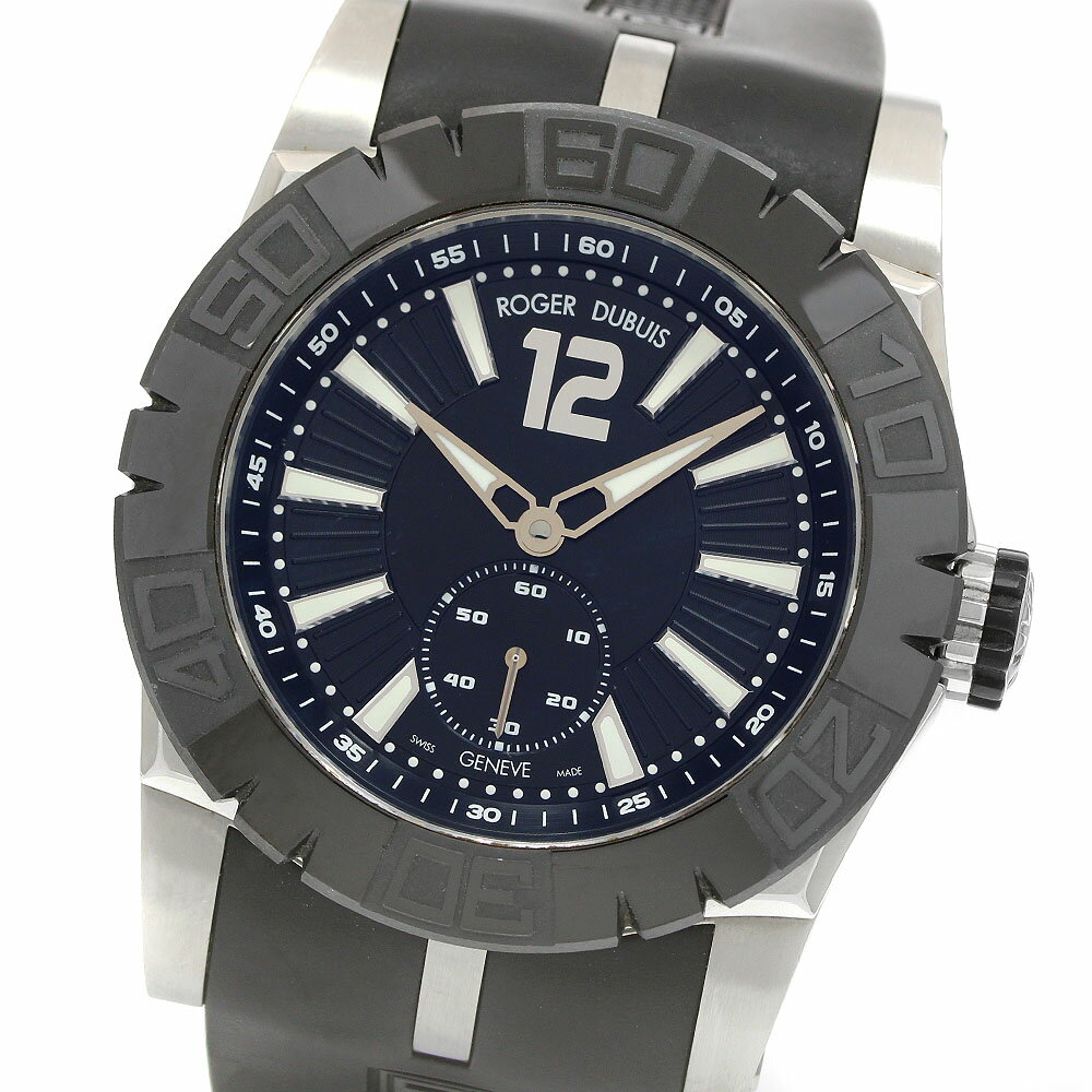 ベルト訳あり ロジェ・デュブイ ROGER DUBUIS SED46 821 93 00/09A01/A2 イージーダイバー スモールセコンド 自動巻き メンズ _965151【中古】