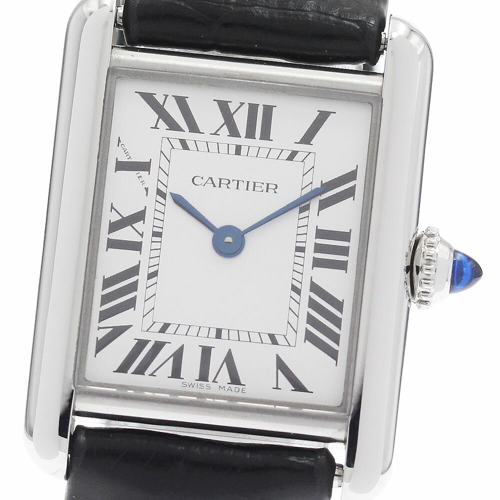 カルティエ CARTIER WSTA0060 タンクマスト SM ソーラー レディース 良品 保証書付き_965560【中古】