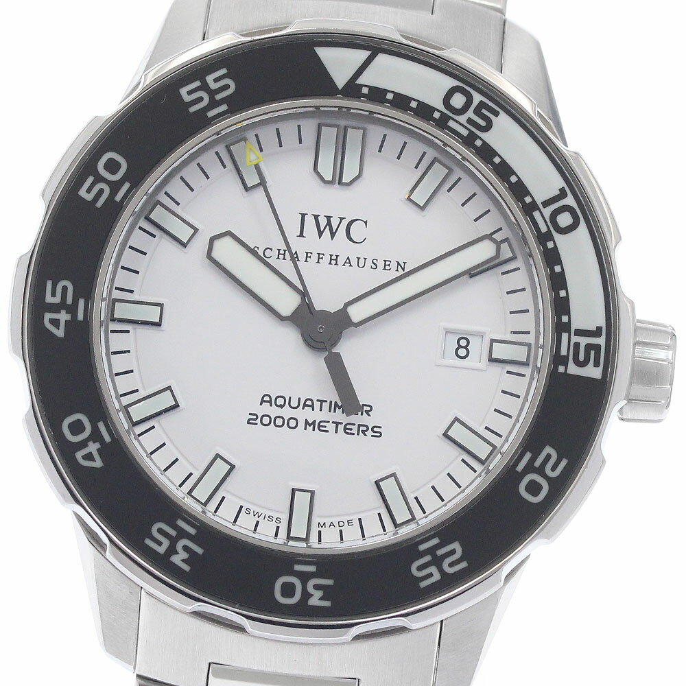 IWC IWC SCHAFFHAUSEN IW356805 アクアタイマー デイト 自動巻き メンズ 良品 _965564