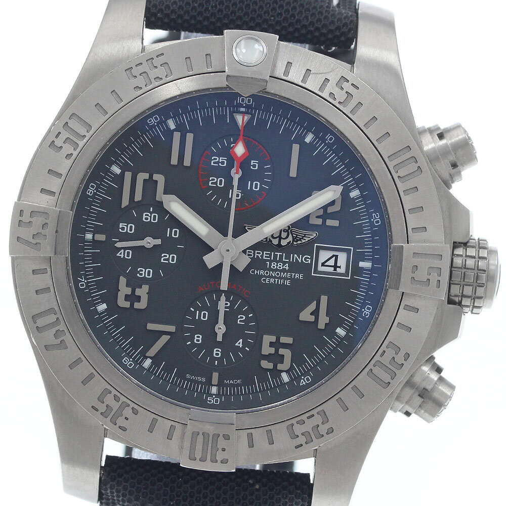 ブライトリング BREITLING E13383 アベンジャー バンディッド クロノグラフ 自動巻き メンズ 良品 保証書付き_965593【中古】