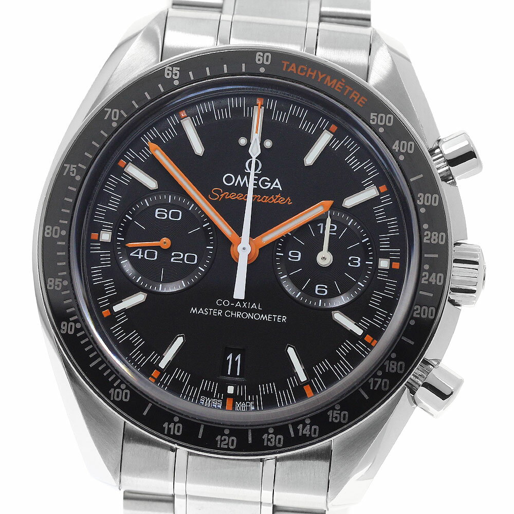 オメガ OMEGA 329.30.44.51.01.002 スピードマスター レーシング マスタークロノメーター 自動巻き メンズ 美品 内箱・保証書付き_954324【中古】