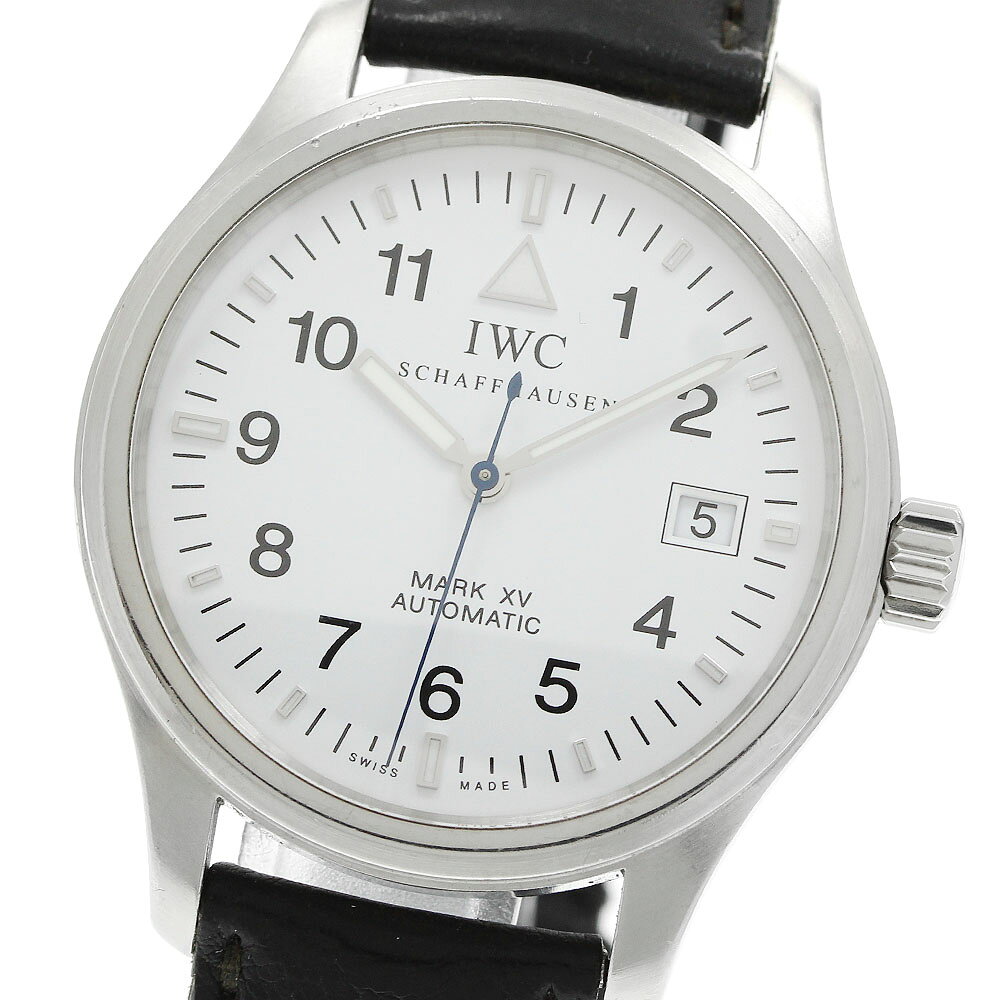 IWC IWC SCHAFFHAUSEN IW325310 パイロットウォッチ マークXV デイト 自動巻き メンズ 保証書付き_962390