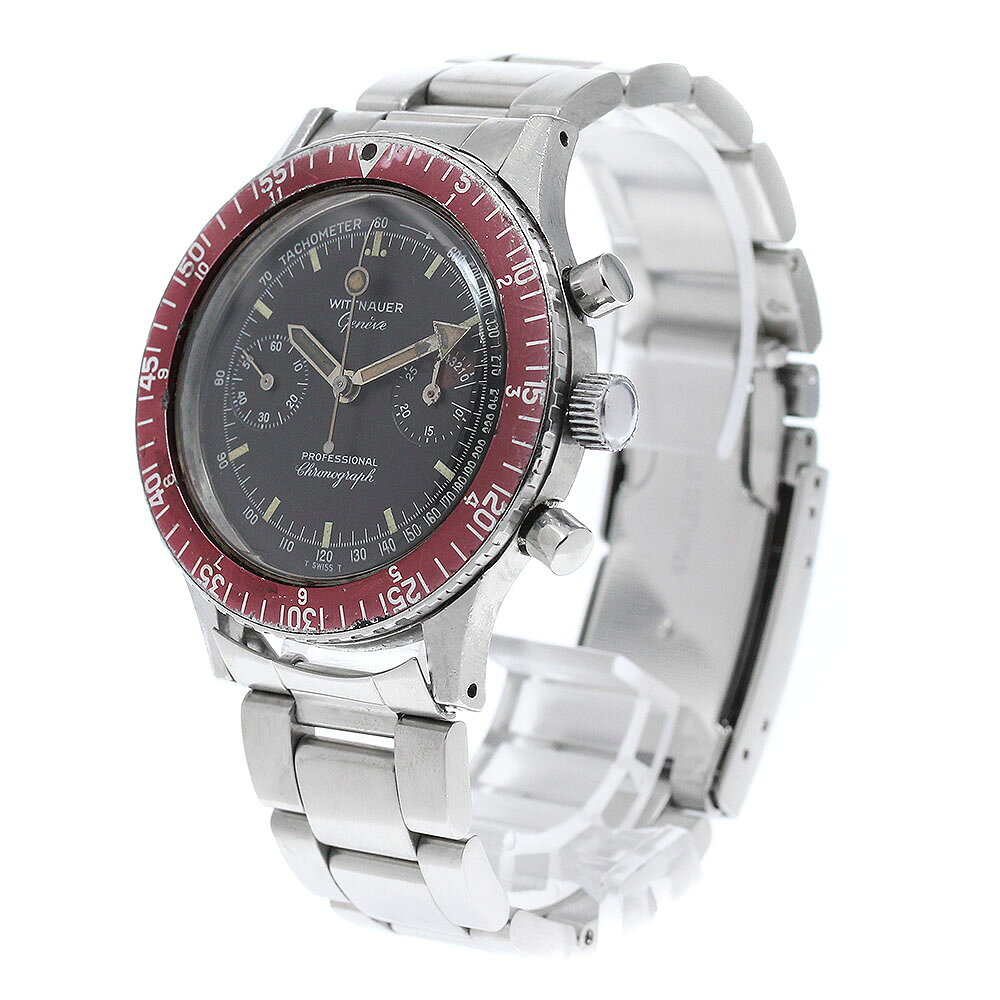 ウィットナー WITTNAUER 7004A ジュネーブ クロノグラフ Cal.7733 手巻き メンズ _961244 中古 closer01-10267522 CLOSER サンプル画像2