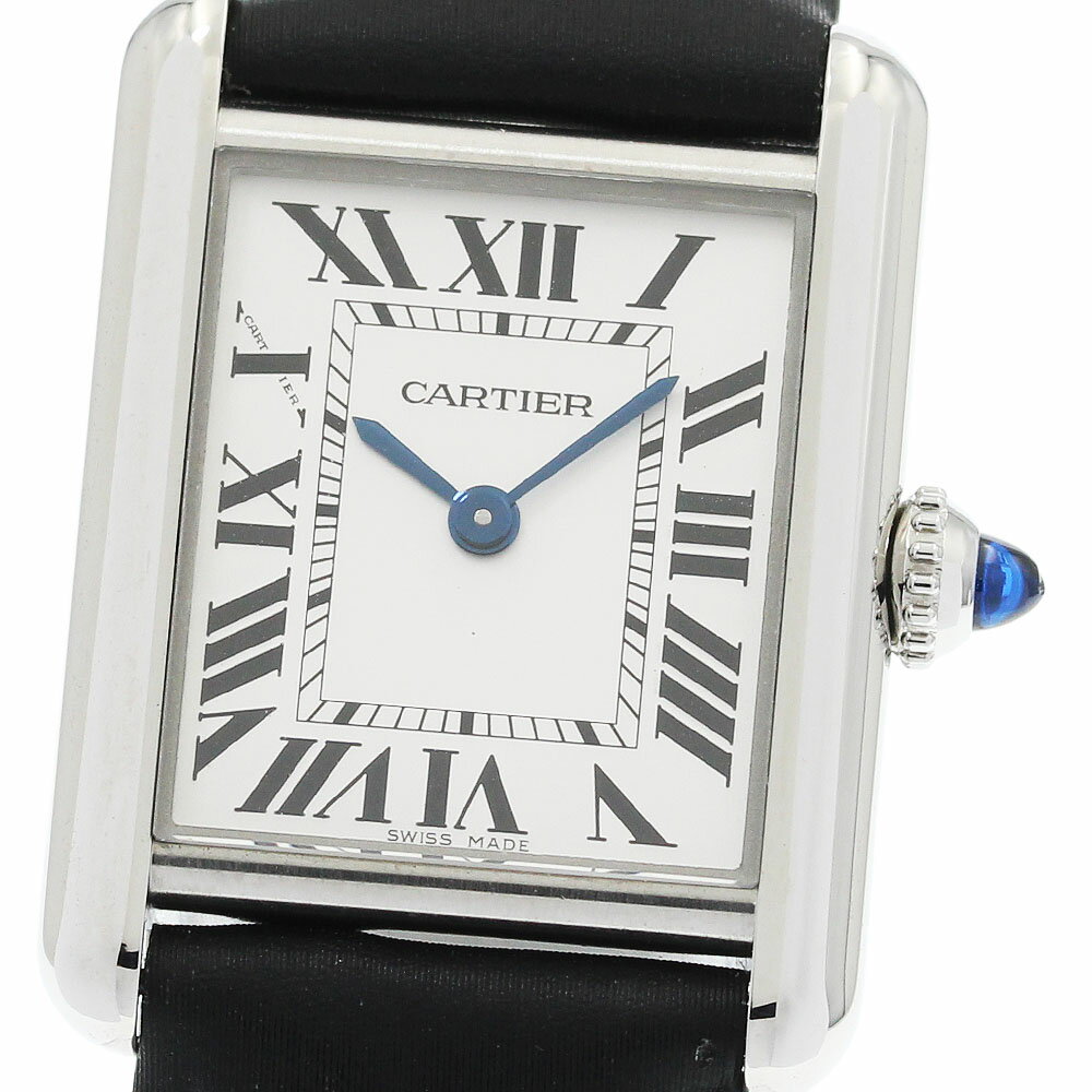 カルティエ CARTIER WSTA0060 タンクマスト SM ソーラー レディース 良品 保証書付き_965553【中古】