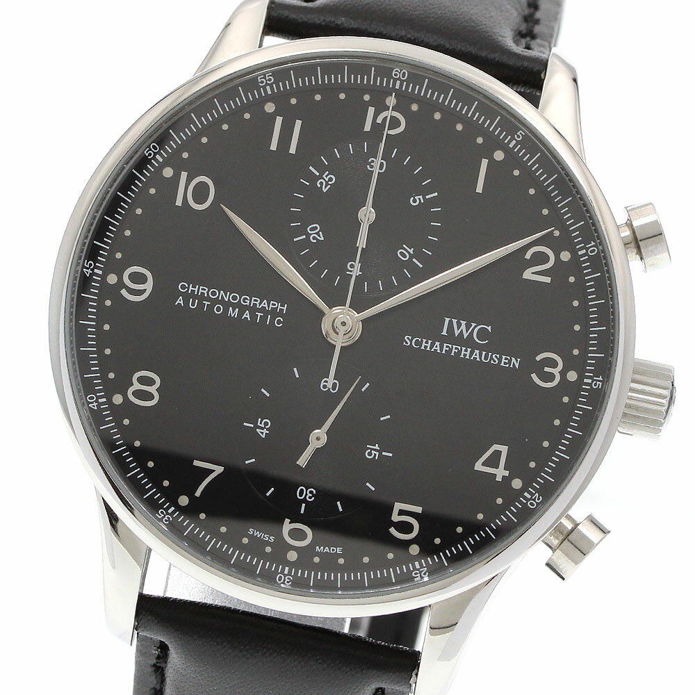 IWC IWC SCHAFFHAUSEN IW371438 ポルトギーゼ クロノグラフ 自動巻き メンズ _965614