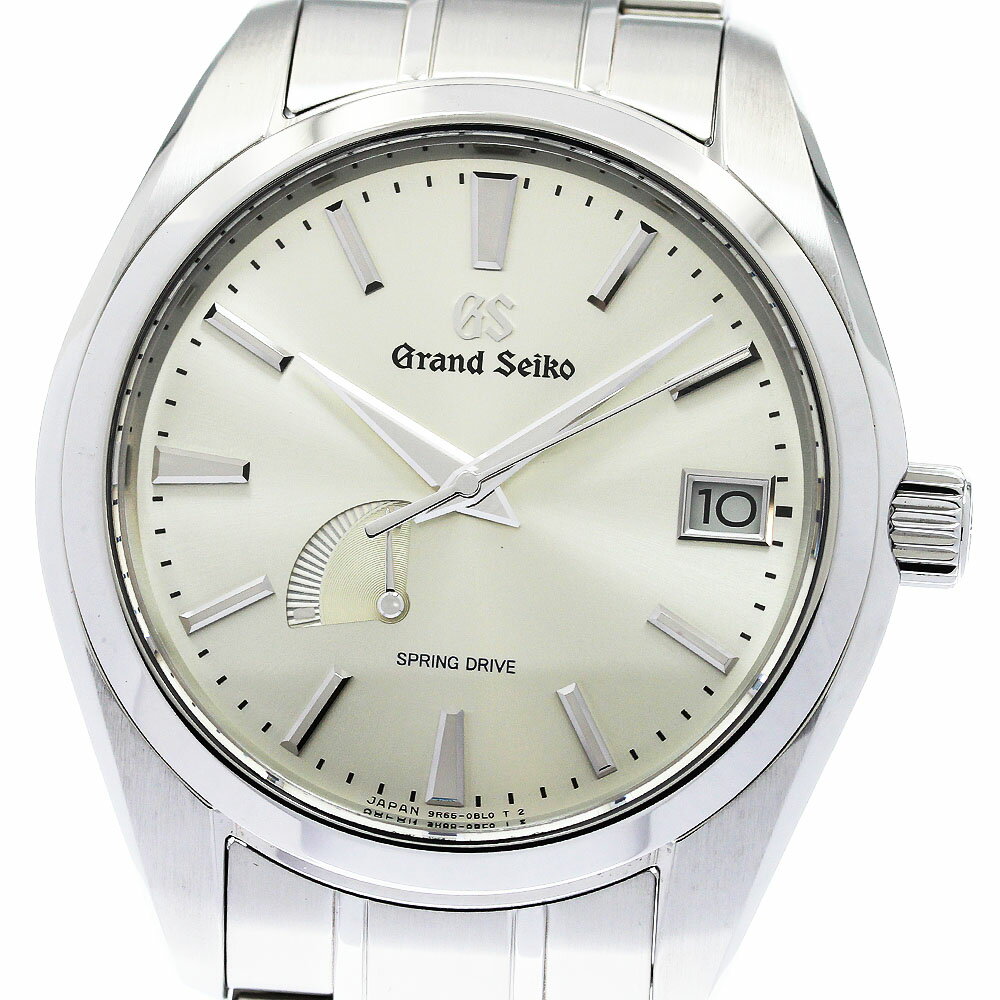 セイコー SEIKO SBGA201/9R65-0AA0 グランドセイコー ヘリテージコレクション パワーリザーブ スプリングドライブ メンズ _954818【中古】