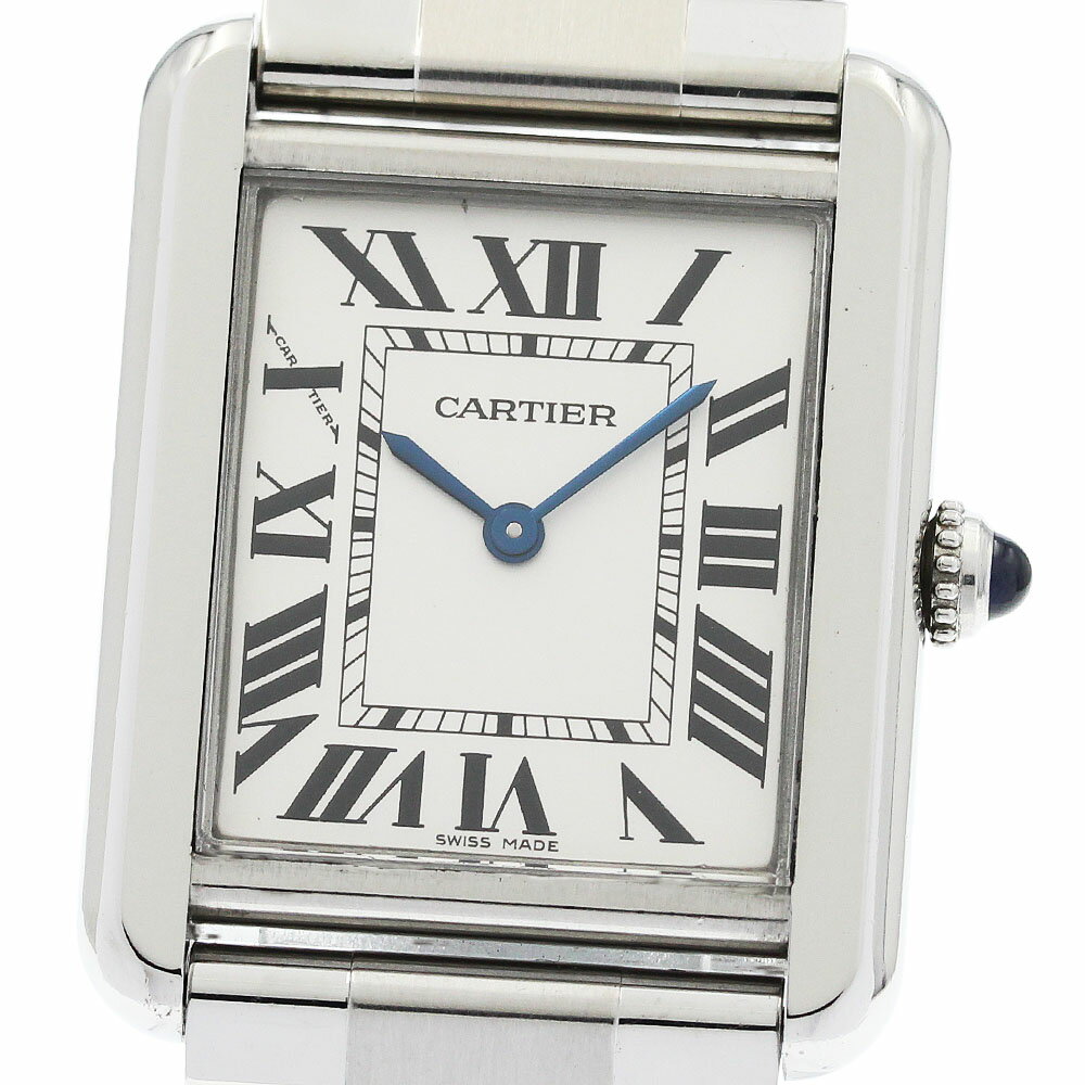 カルティエ CARTIER W5200013 タンクソロ SM クォーツ レディース _960426 ...