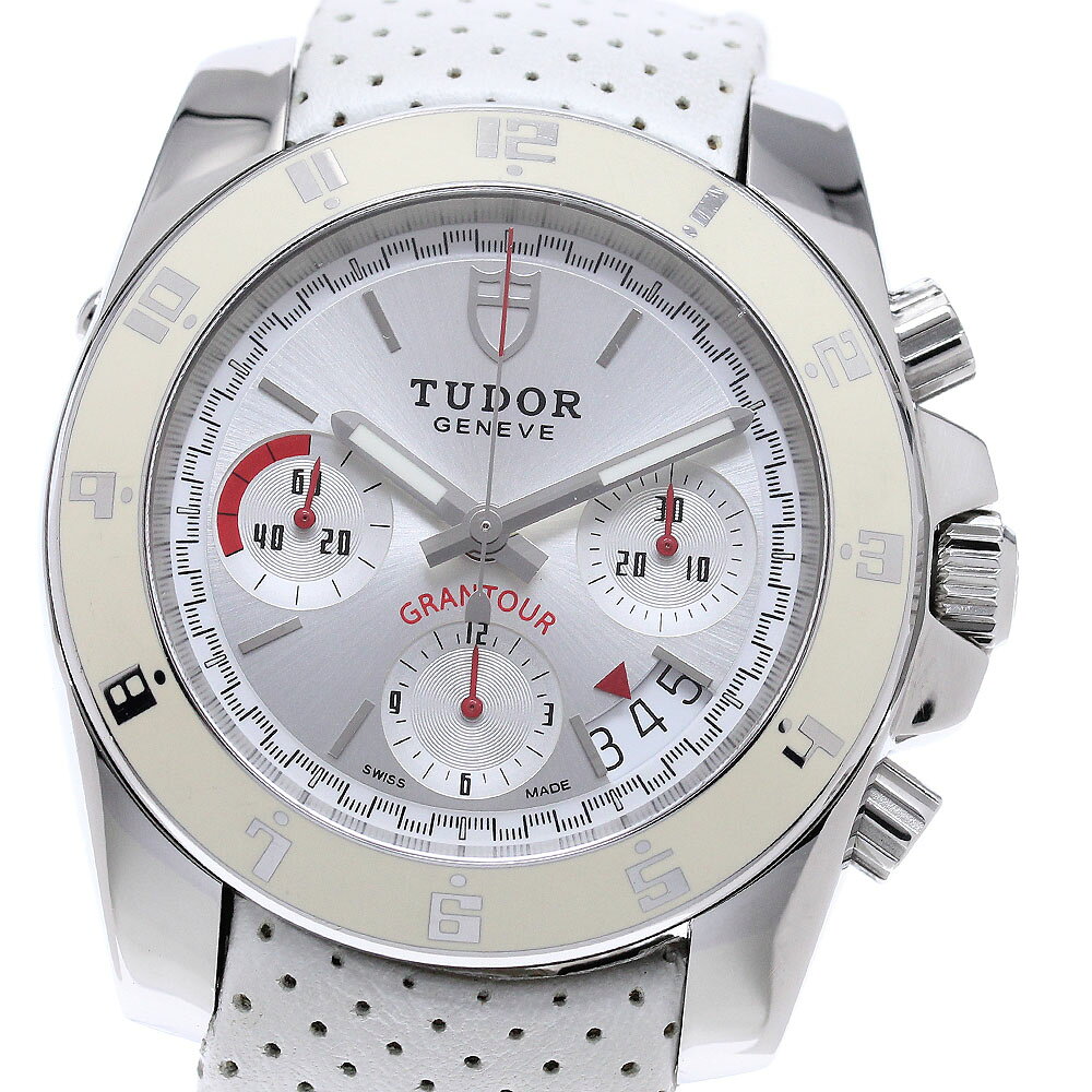 チュードル TUDOR 20350 グランツアー クロノ デイト 自動巻き メンズ _963275【 ...
