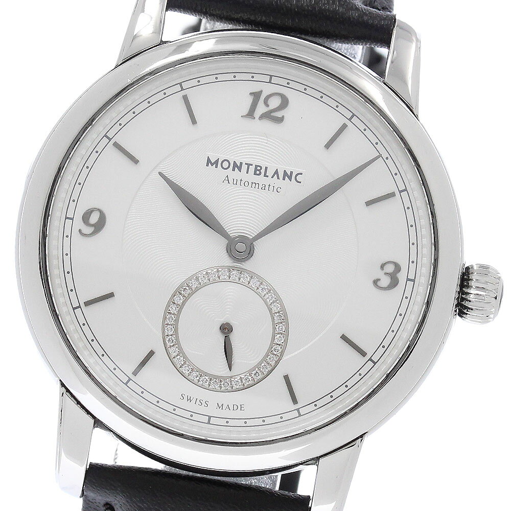 モンブラン MONTBLANC 118510 スター レガシー ダイヤ カボションシェル 自動巻き メンズ _963285【中古】