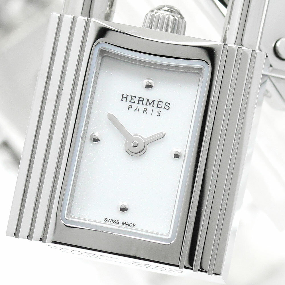 エルメス HERMES KE4.110 ケリーウォッチ クォーツ レディース 内箱・保証書付き_965256【中古】