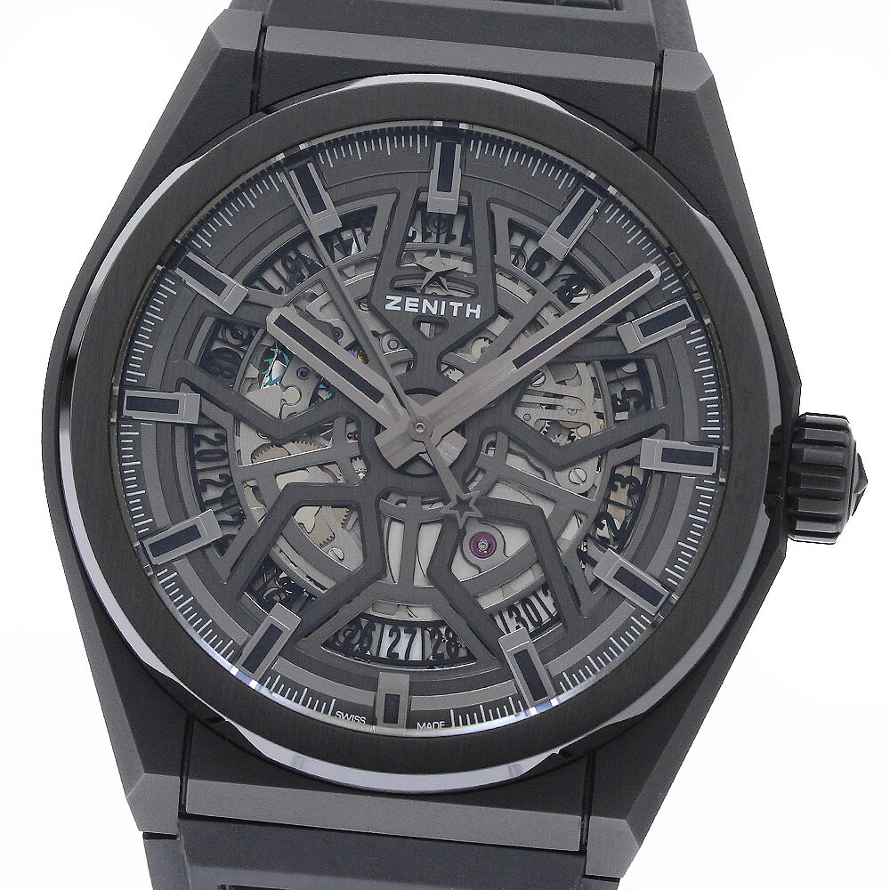 ゼニス ZENITH 49.9000.670/77.R782 デファイ クラシック デイト 自動巻き メンズ 美品 保証書付き_966382【中古】
