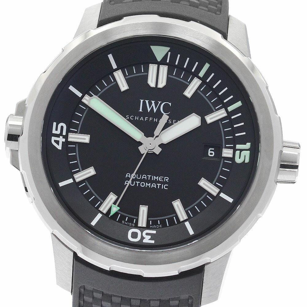IWC IWC SCHAFFHAUSEN IW328802 アクアタイマー デイト 自動巻き メンズ 良品 箱・保証書付き_963178【中古】
